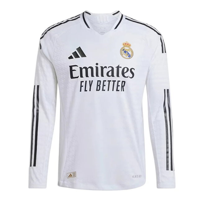 2024-2025 Real Madrid Authentic Long Sleeve Home Shirt (Nacho 6)-SoccerKits Hub | Buy Soccer Jerseys Online